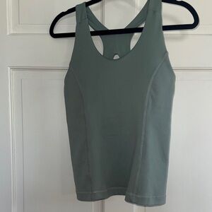Eddie Bauer Sage Green Racerback Tank Top